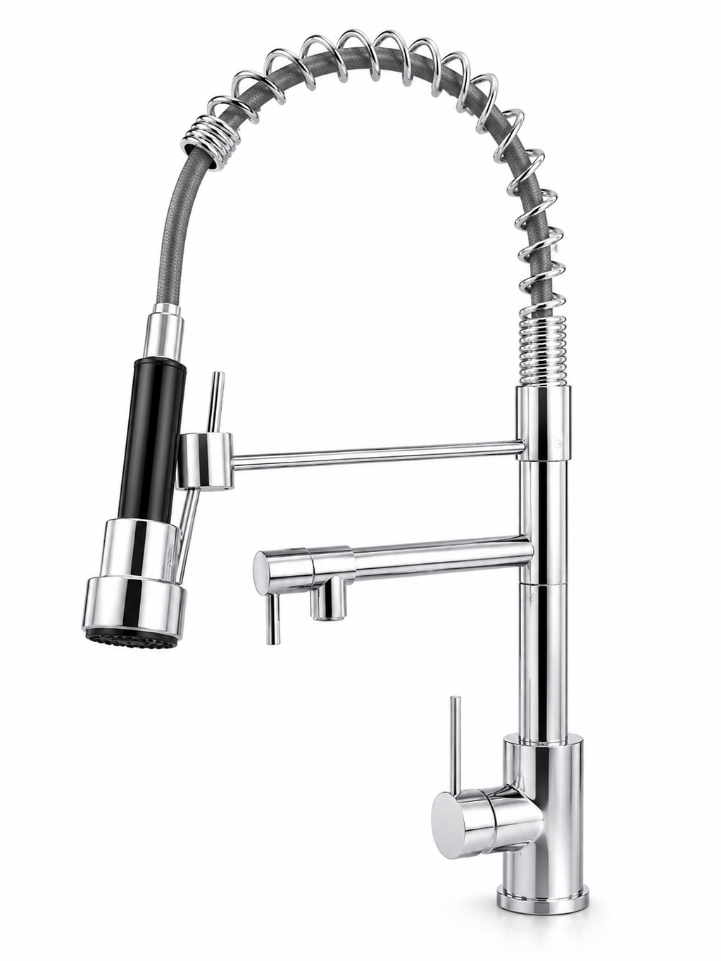SPRING KITCHEN FAUCET CHROME