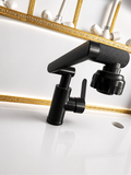 MATTE BLACK PULL OUT KITCHEN TAP PVC