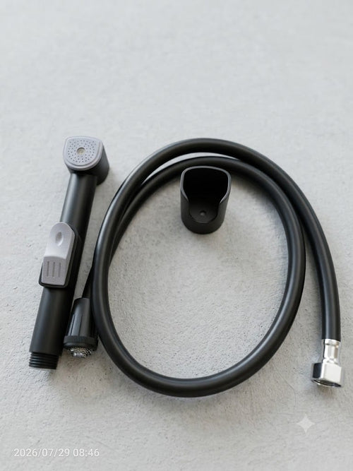 BLACK MUSLIM SHOWER PVC