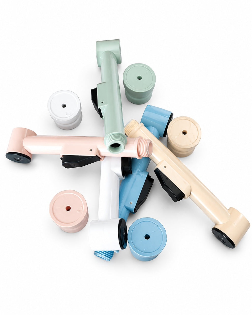 TOILET SHOWR HANDLE RUBY PVC