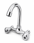 CHROME WALL MOUNTED HEAVEY SINK MIXER